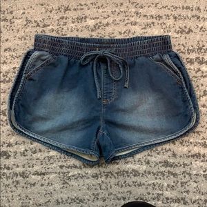 Comfortable denim shorts